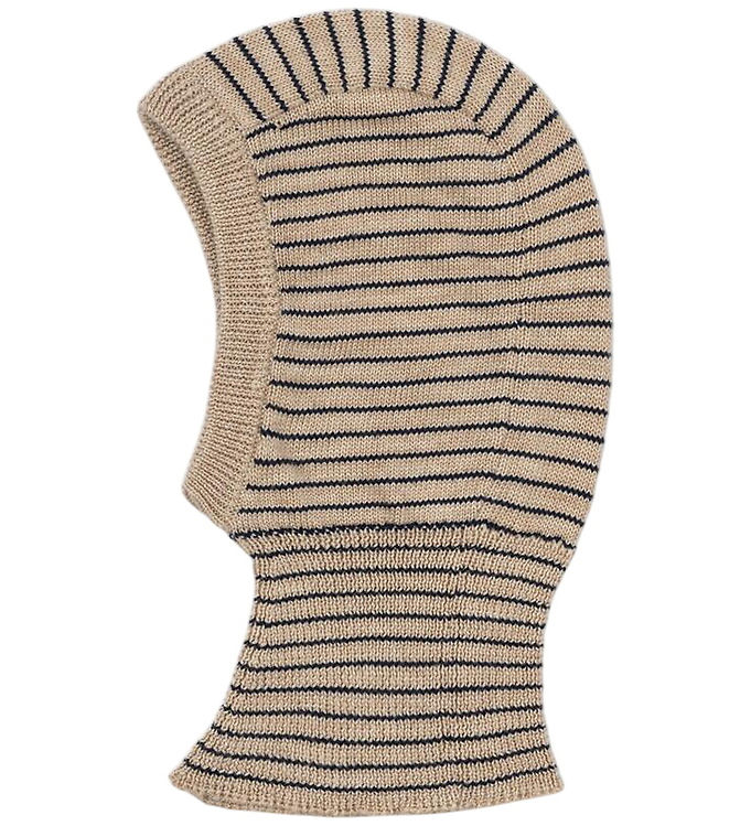 Konges Sløjd Elefanthue - Uld - 1-lags - Louli - Stripe Bluie