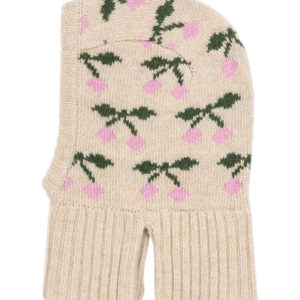 Konges Sløjd Elefanthue - Uld - Strik - 1-lags - Belou - Cherry