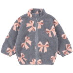 Konges Sløjd Fleecejakke - Jody Teddy - Bella Blue Bow