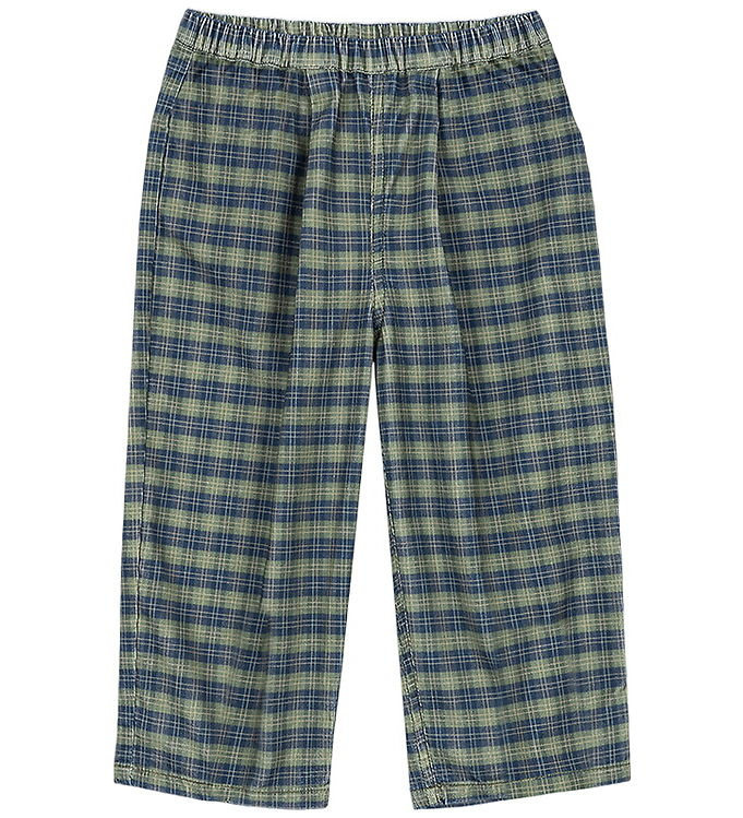 Konges Sløjd Fløjlsbukser - Cara - Laurel Blue Check