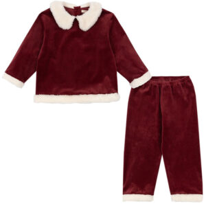 Konges Sløjd Julemandstøj - Christmas set - Red Dahlia