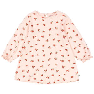 Konges Sløjd Kjole - Chleo - Rosa Pink m. Blomster