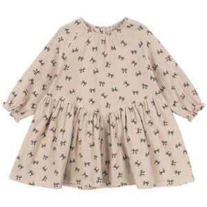 Konges Sløjd Kjole - Musselin - Coco - Bow Magnet