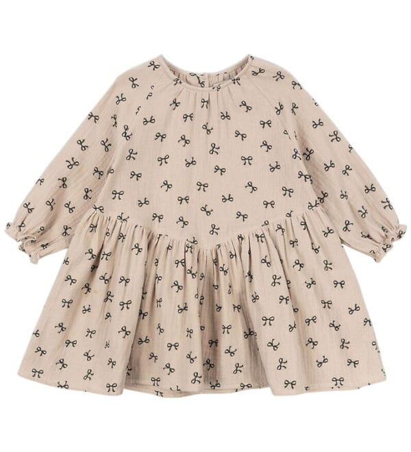 Konges Sløjd Kjole - Musselin - Coco - Bow Magnet