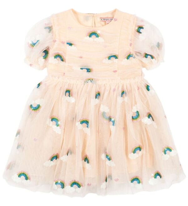 Konges Sløjd Kjole - Tyl - Tullie - Rainbow Glitter