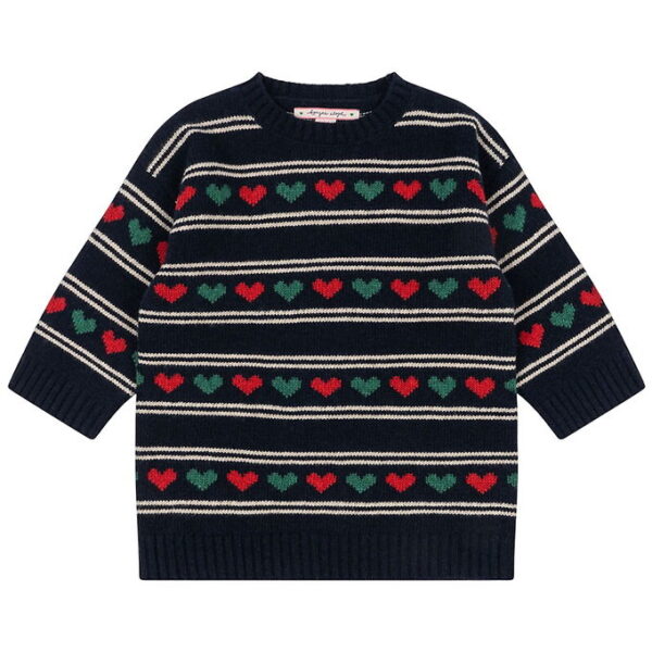 Konges Sløjd Kjole - Uld/Polyamid - Belou - Heart