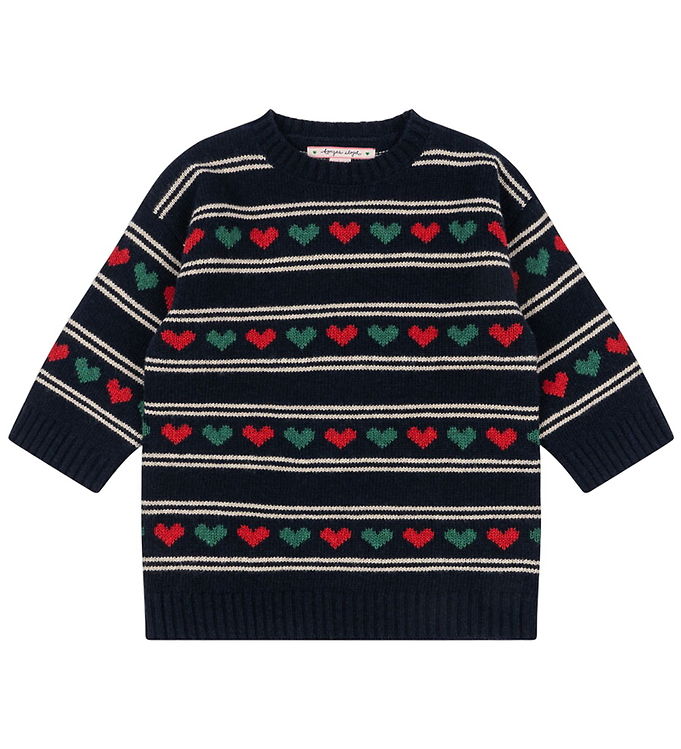 Konges Sløjd Kjole - Uld/Polyamid - Belou - Heart