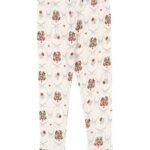 Konges Sløjd Leggings - Rib - Minnie - Puppy m. Hulmønster