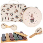 Konges Sløjd Musikinstrumenter - Træ - 4 Dele - Circus