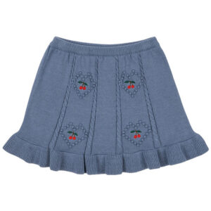 Konges Sløjd Nederdel - Strik - Soleil - Country Blue