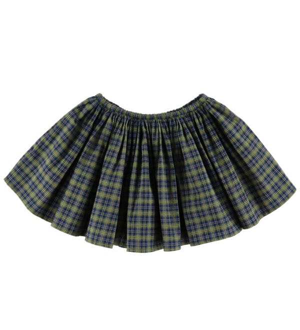Konges Sløjd Nederdel - Terre - Laurel Blue Check