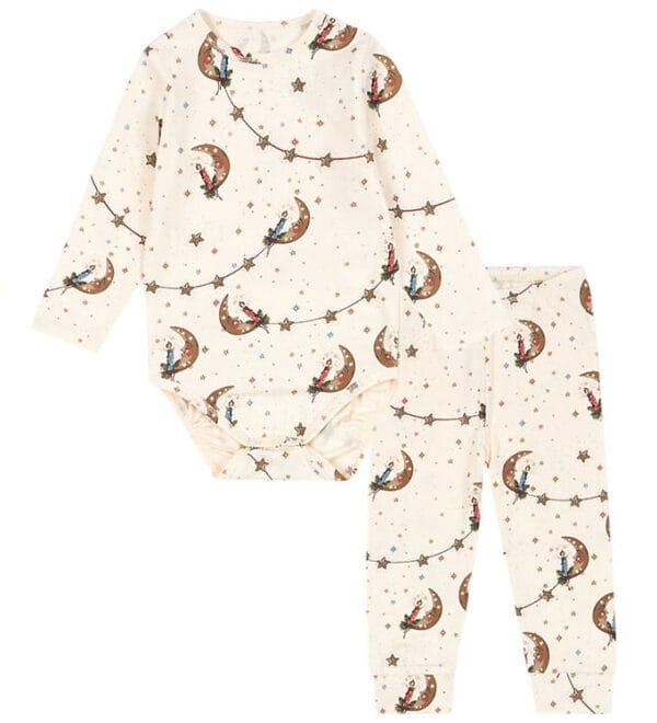 Konges Sløjd Sæt - Body l/æ/Leggings - Luna