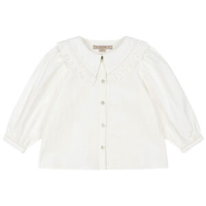 Konges Sløjd Skjorte - Coeur Collar - Optic White