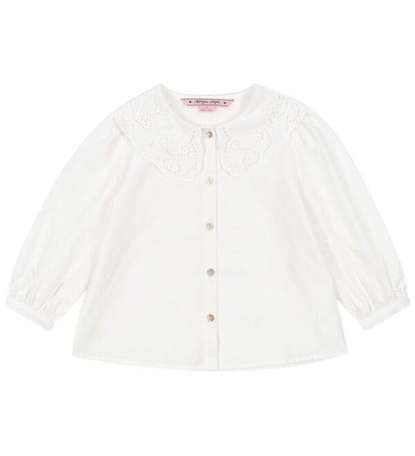 Konges Sløjd Skjorte - Rilo Collar - Optic White