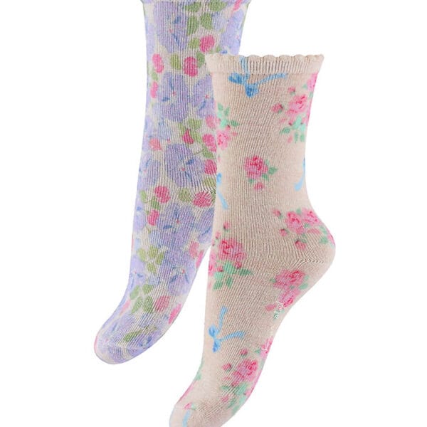 Konges Sløjd Strømper - 2-pak - Blue Mix