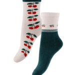 Konges Sløjd Strømper - 2-pak - Cherry Mix