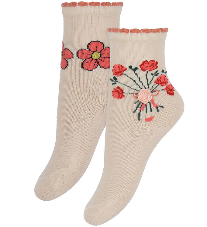 Konges Sløjd Strømper - 2-pak - Rose Mix