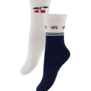 Konges Sløjd Strømper - Bambus - 2-pak - Cherry