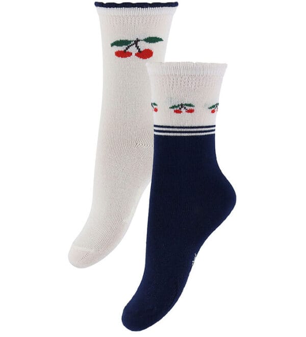 Konges Sløjd Strømper - Bambus - 2-pak - Cherry