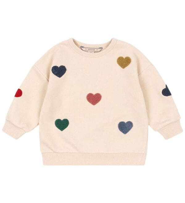 Konges Sløjd Sweatshirt - Lou Terry - Multi Heart