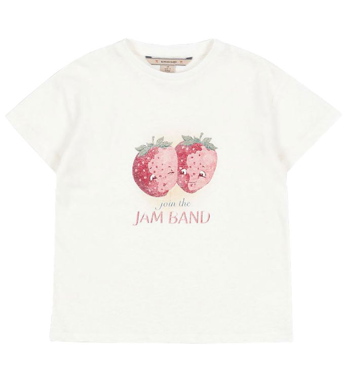 Konges Sløjd T-shirt - Era - Off White/Jam
