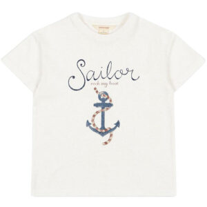 Konges Sløjd T-shirt - Era - Off White/Sailor