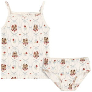 Konges Sløjd Undertøj - Rib - Minnie - Puppy m. Hulmønster