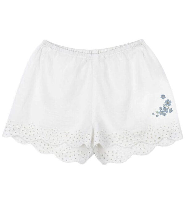 Konges Sløjd x Rosie H-W Shorts - Fiori - Optic White