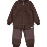 Mikk-Line Termotøj m. Fleece - Duvet - Coated - French Roast