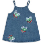 Organic Magot palliet kjole (3 år/98 cm)