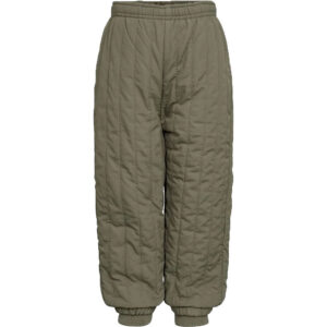 Sofie Schnoor Termobukser m. Fleece - Vitos - Kaki Gree