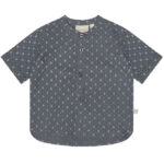 That's Mine Skjorte - Rune - Brilliant Blue m. Hulmønster