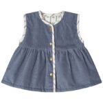 That's Mine Vest - Rubi - Fløjl - Flint Stone