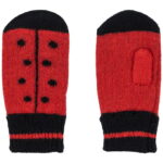 Konges Sløjd Luffer - Uld/Polyester - Strik - Ladybug - Barbados