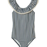 Wheat Badedragt - UV40+ - Doris - Blue Stripe