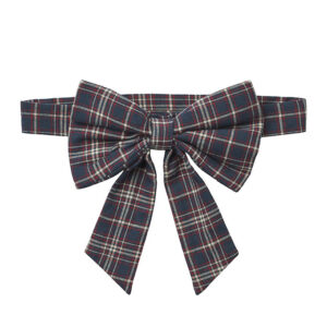 Wheat Bælte m. Sløjfe - Sonja - Navy Check