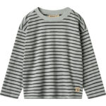 Wheat Bluse - Dallas - Soft Blue Stripe