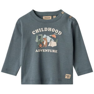 Wheat Bluse - Ray - Stormy Weather m. Print