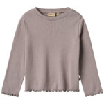 Wheat Bluse - Rib - Else - Dusty Purple