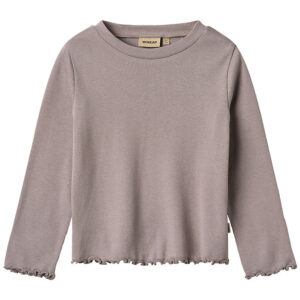 Wheat Bluse - Rib - Else - Dusty Purple