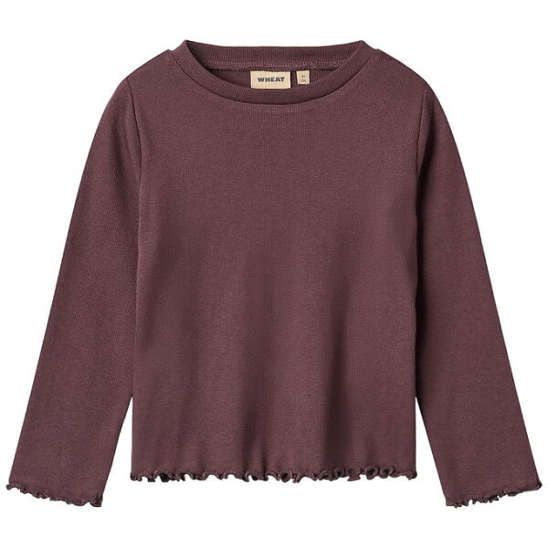 Wheat Bluse - Rib - Else - Fudge