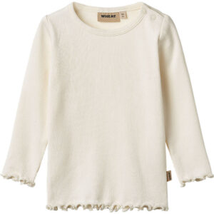Wheat Bluse - Rib - Ida - Ivory