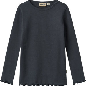 Wheat Bluse - Rib - Ida - Navy