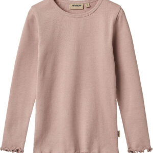 Wheat Bluse - Rib - Ida - Rose Powder