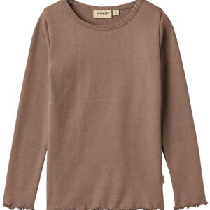 Wheat Bluse - Rib - Ida - Toffee Brown