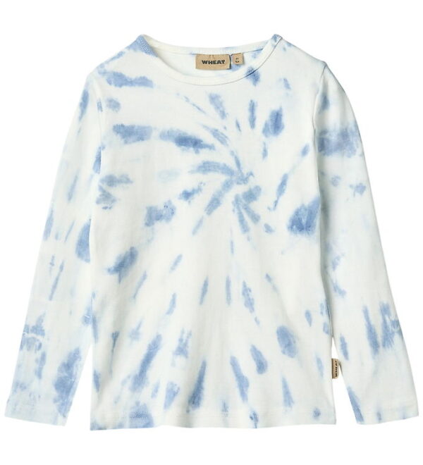 Wheat Bluse - Stig - Blue Tie Dye Wheat Bluse - Stig - Blue Tie Dye