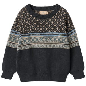 Wheat Bluse - Strik - Julius - Navy