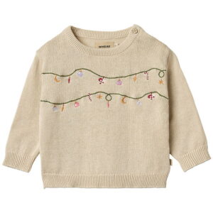 Wheat Bluse - Strik - Lisa - Offwhite