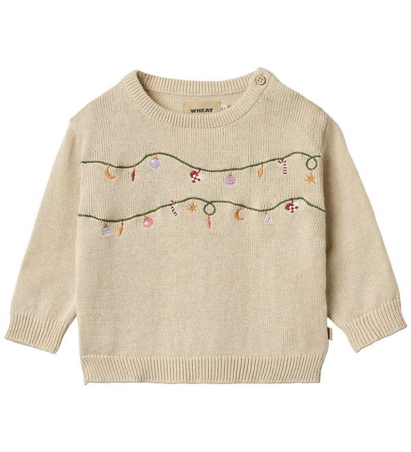 Wheat Bluse - Strik - Lisa - Offwhite