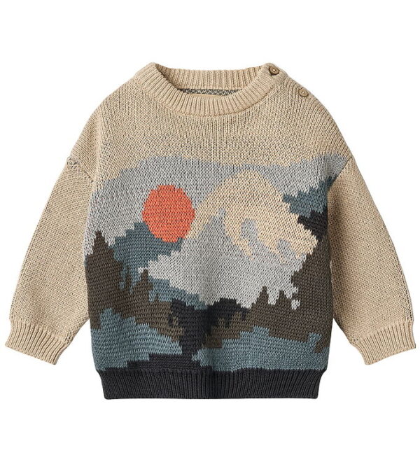 Wheat Bluse - Strik - William - Warm Sand